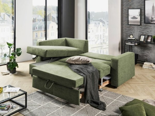 Rozkládací rohová sedací souprava MULTIFLEX PLUS 2