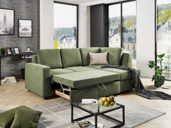 Rozkládací rohová sedací souprava MULTIFLEX PLUS 2