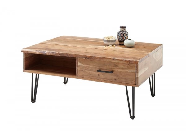 Konferenční stolek z masivu MUSTIQUE akátové dřevo