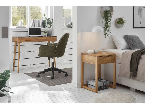 Pracovní stůl z masivu NATA dub přírodní