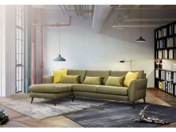 Stylová rohová sedací souprava NORTON