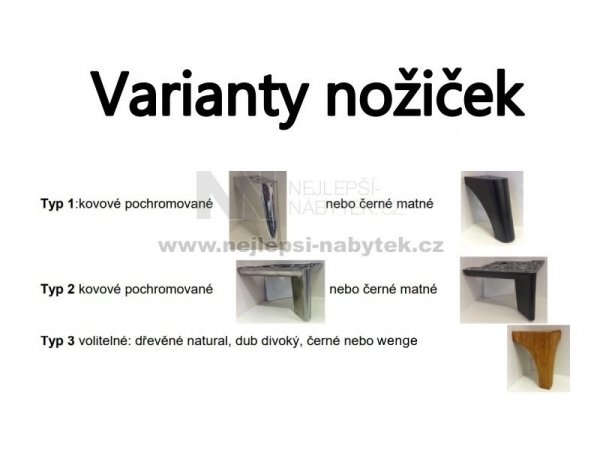 Taburet s úložným prostorem CAROLINA