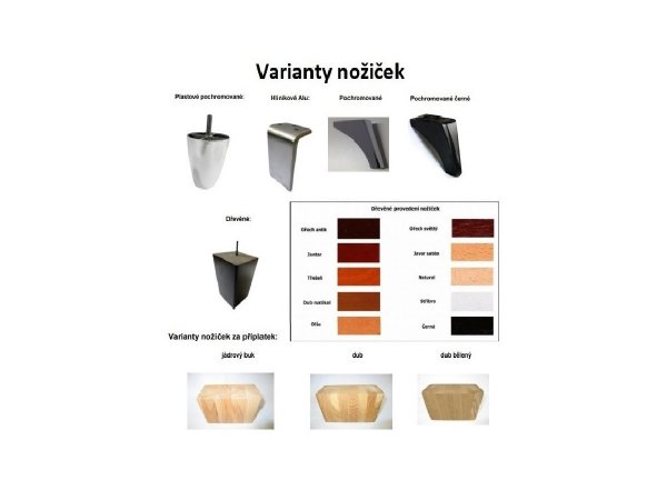 Rohová rozkládací sedací souprava LAVA XC 5