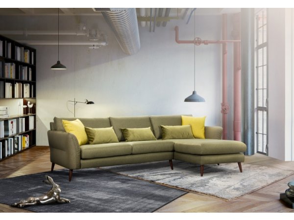 Stylová rohová sedací souprava NORTON
