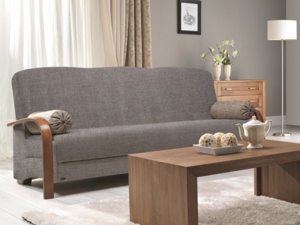 Rozkládací pohovka s úložným prostorem MODEL 08