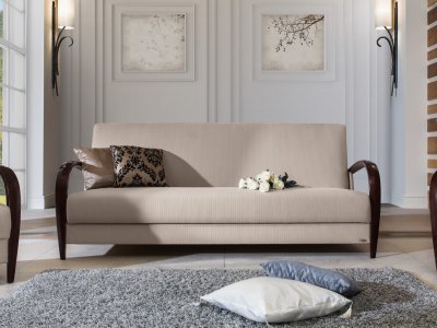 Rozkládací pohovka s úložným prostorem MODEL 11