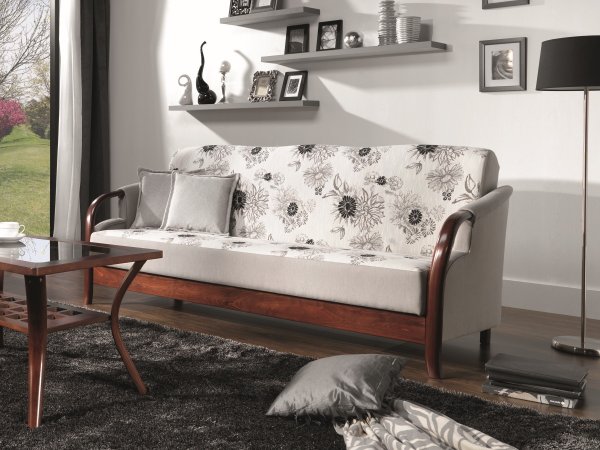 Rozkládací pohovka s úložným prostorem MODEL E