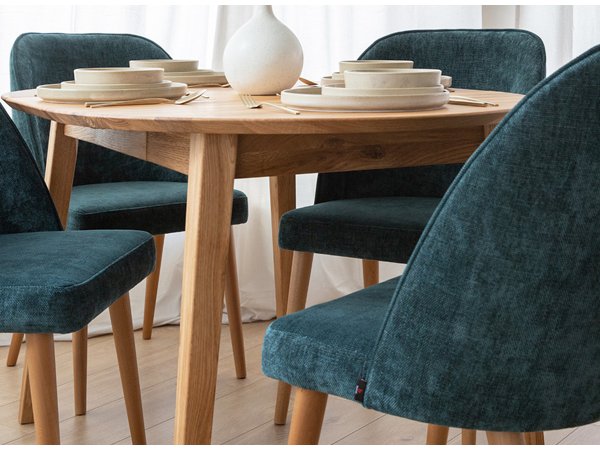 Čalouněná jídelní židle béžová BIA R24