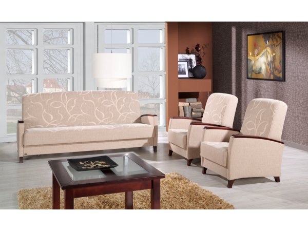 Rozkládací pohovka s úložným prostorem MODEL 03