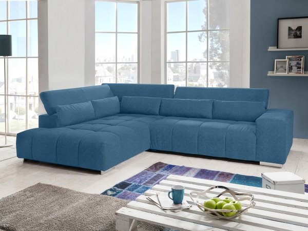 Rohová sedací souprava s nastavitelnými opěráky ORION