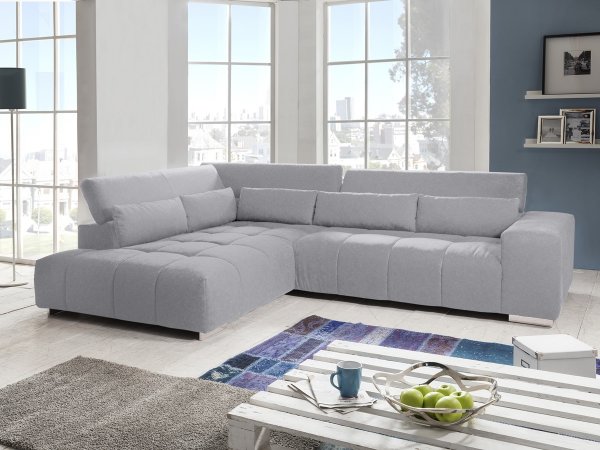 Rohová sedací souprava s nastavitelnými opěráky ORION