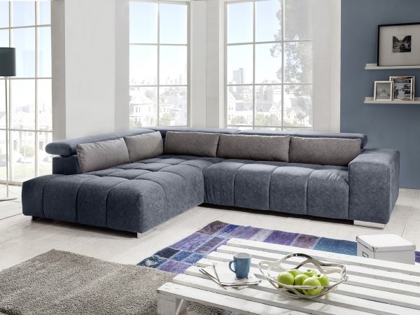 Rohová sedací souprava s nastavitelnými opěráky ORION