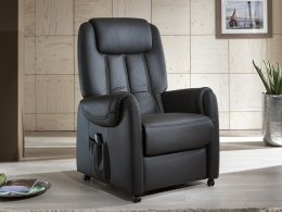 Kožené polohovací křeslo OTHELLO PLUS