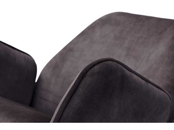 Jídelní otočná židle OTTAWA 2 s područkami olive