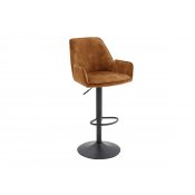 Barová otočná židle OTTAWA s područkami curry