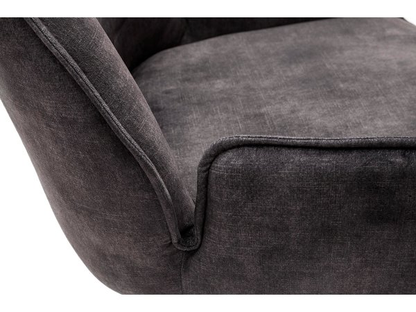 Barová otočná židle OTTAWA s područkami petrol