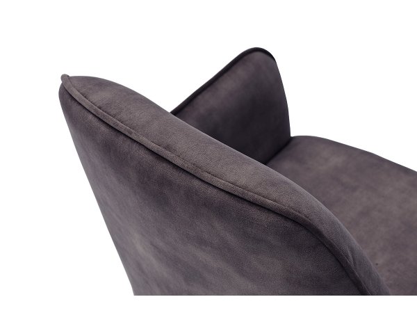 Jídelní otočná židle OTTAWA 2 s područkami šedá