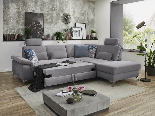 Rohová rozkládací sedací souprava PADUA 3