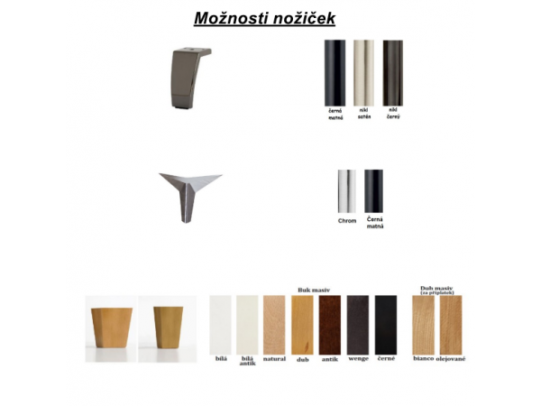 Rohová rozkládací sedací souprava PADUA