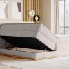 Postel boxspring s úložným prostorem PALMA III dub masiv