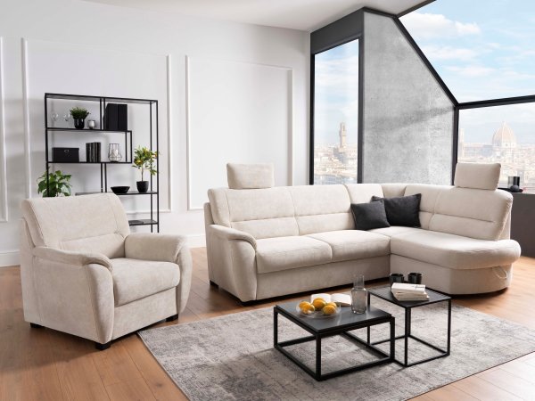 Rohová sedací souprava PANDORA 3