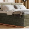 Postel boxspring s úložným prostorem PALMA III dub masiv
