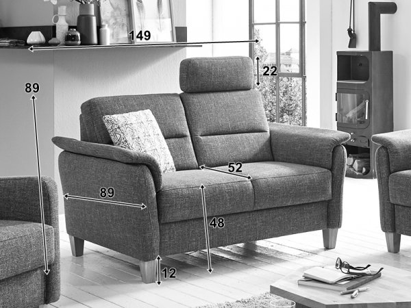 Sedací souprava PALMERA 3+2+1