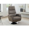 PALLADIO LAZYLINE relaxační kožené polohovací křeslo, varianta 5