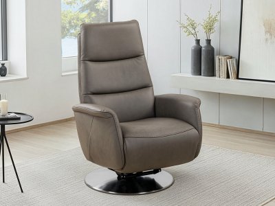 PALLADIO LAZYLINE relaxační kožené polohovací křeslo, varianta 5