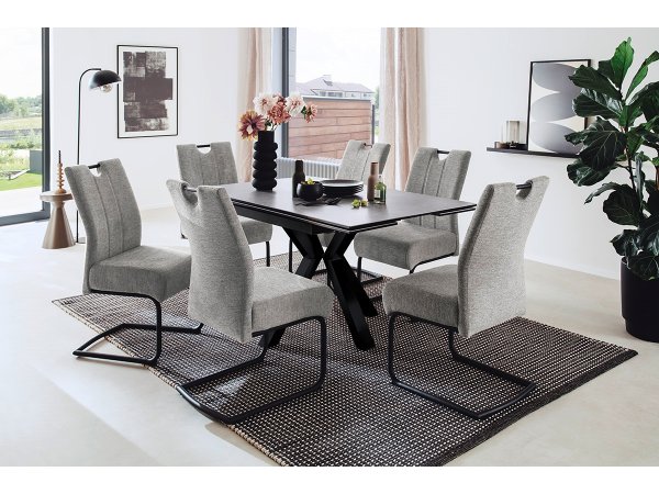 Jídelní židle AMERY šedá