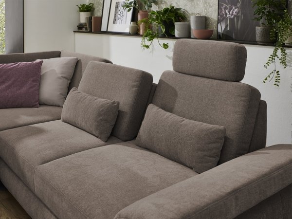 Rohová rozkládací sedací souprava PADUA