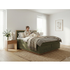 Postel boxspring s úložným prostorem PALMA III dub masiv