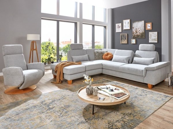 Rohová rozkládací sedací souprava PADUA 2