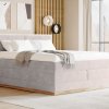 Postel boxspring s úložným prostorem PALMA III dub masiv