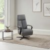 PALLADIO LAZYLINE relaxační kožené polohovací křeslo, varianta 9