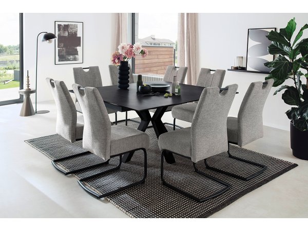 Jídelní židle AMERY šedá