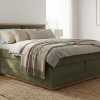 Postel boxspring s úložným prostorem PALMA III dub masiv