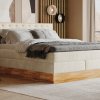 Postel boxspring s úložným prostorem PALMA II-dub masiv