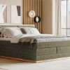Postel boxspring s úložným prostorem PALMA III dub masiv