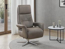 PALLADIO LAZYLINE relaxační kožené polohovací křeslo, varianta 1
