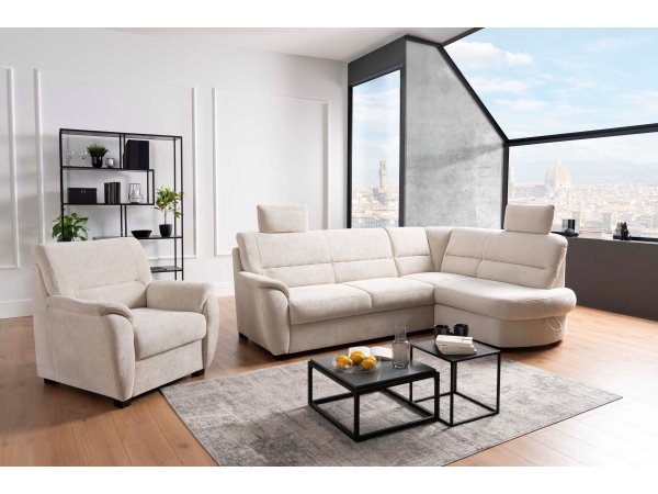 Rohová sedací souprava PANDORA 3