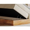 Postel boxspring s úložným prostorem PALMA II-dub masiv
