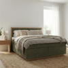Postel boxspring s úložným prostorem PALMA III dub masiv