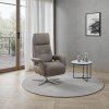 PALLADIO LAZYLINE relaxační kožené polohovací křeslo, varianta 1