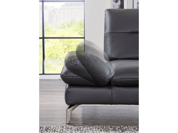 Kožená rohová sedací souprava PASADENA