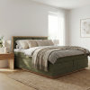 Postel boxspring s úložným prostorem PALMA III dub masiv