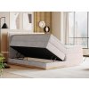 Postel boxspring s úložným prostorem PALMA III dub masiv