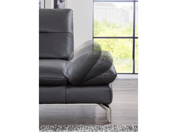 Kožená rohová sedací souprava PASADENA