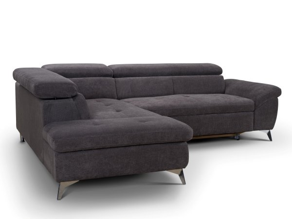 Rohová rozkládací sedací souprava PEARCY