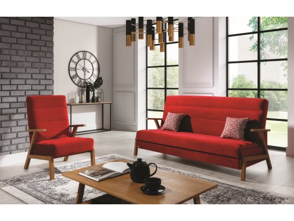 Rozkládací pohovka s úložným prostorem PEDRO